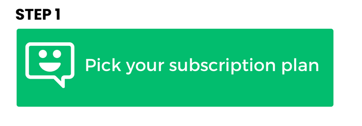 Step 1 Pick Subscription Plan